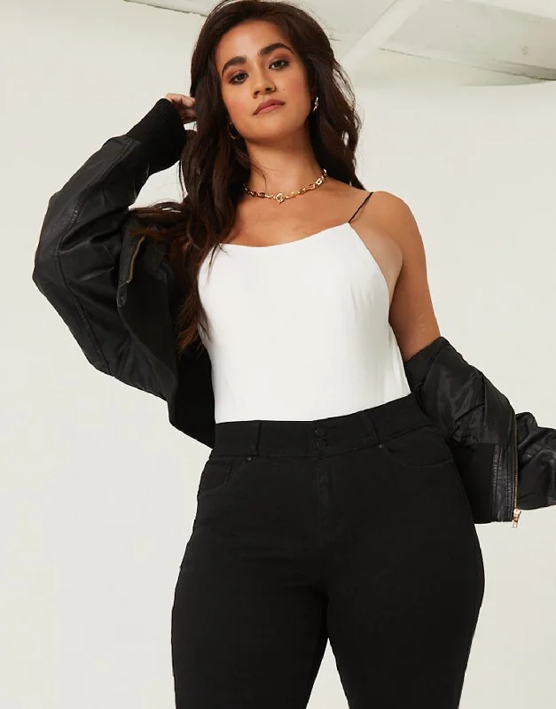 Plus Size Janice BodysuitWomen's thin tops