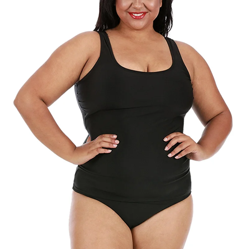 InstantFigure Plus Size Swimwear Hipster Bottoms 13216BCWomen's outdoor tops