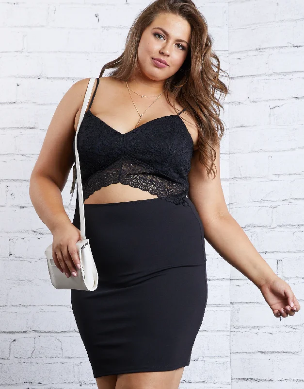 Plus Size Kailyn Open Front DressPlus size women's work tops