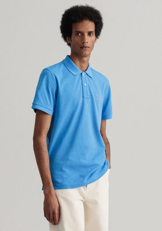 Gant Original Pique Polo Shirt, Day BlueSleep polo shirt