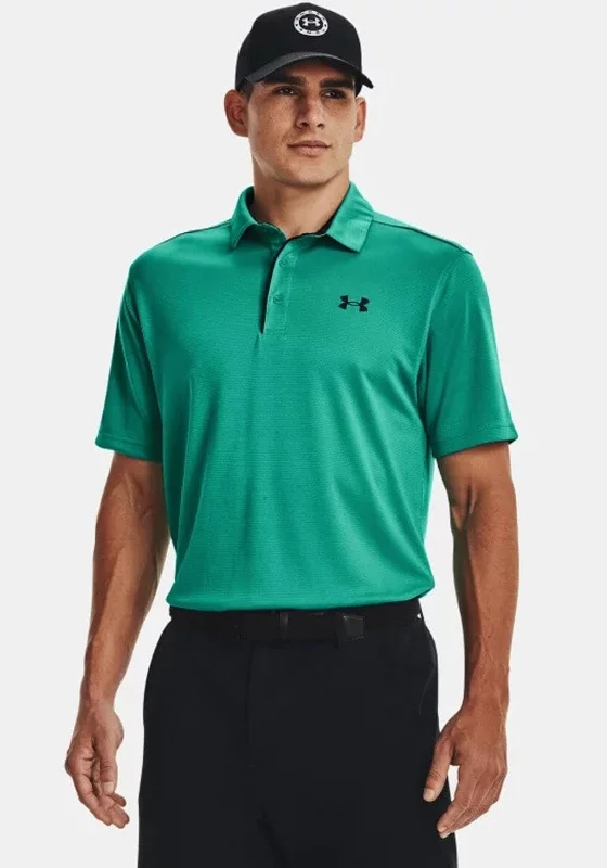 Under Armour Tech Polo Shirt, GreenPatched polo shirt