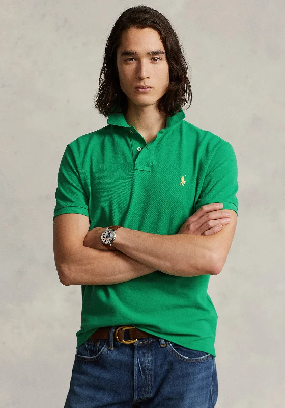 Ralph Lauren Classic Polo Shirt, Lifeboat GreenSequin polo shirt