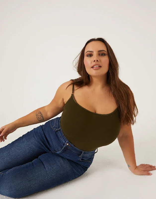 Plus Size The Essential CamiPlus size women's denim tops