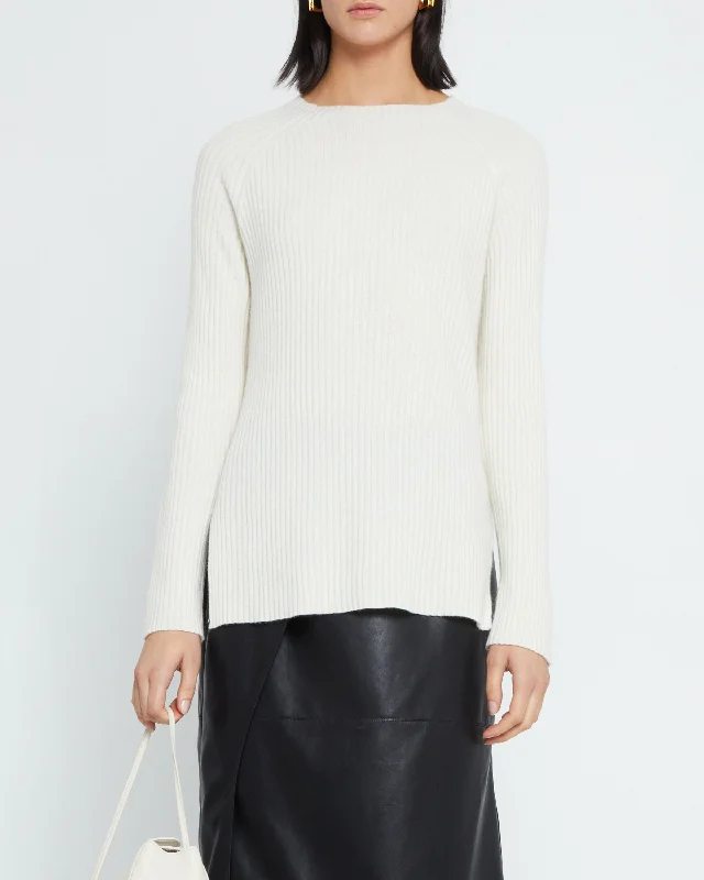 Capua Wool Cashmere SweaterLogo Knit Tops