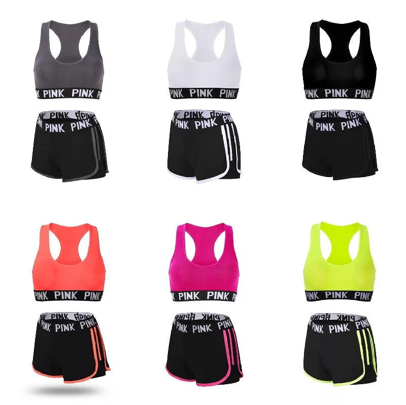 2022 Wholesale Custom Logo Active Wear  Bra Women workout Fitness Gym Top Seamless High Support Sports Yoga Bra