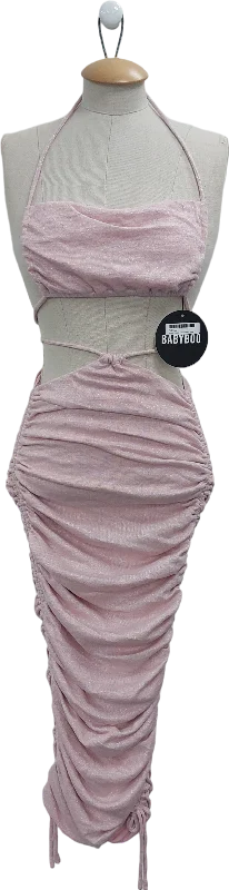 Babyboo Pink Valencia Maxi Skirt And Top UK XS