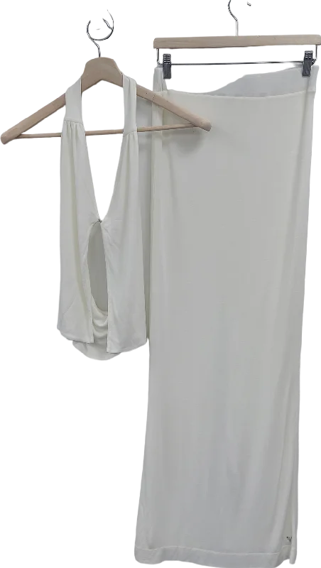 Etta Collection Cream Herodes Top And Maxi Skirt UK S