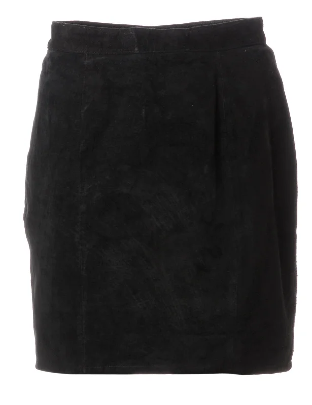 Label Robyn Mini Suede Skirt