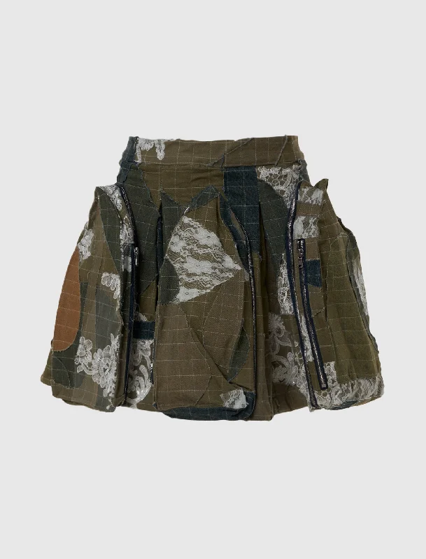 WOMEN'S POCKET CARGO SKIRT