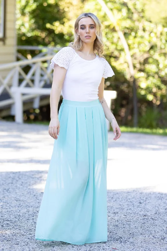 Marlow Maxi Skirt Mint