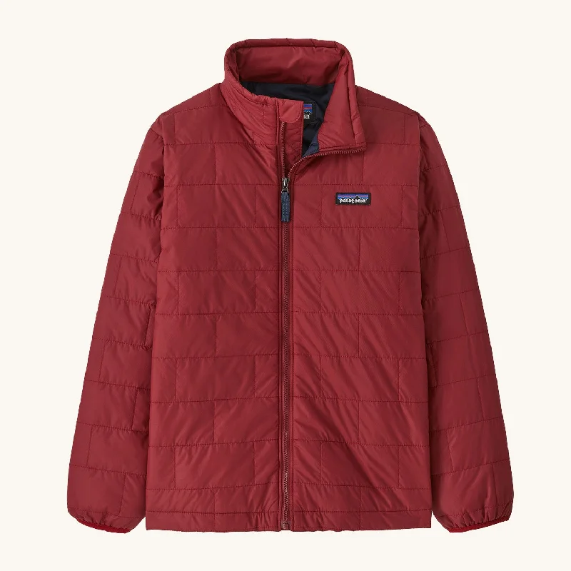 Hip-Hop JacketsPatagonia Kids' Nano Puff Jacket - Wax Red